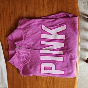 PINK quarter zip